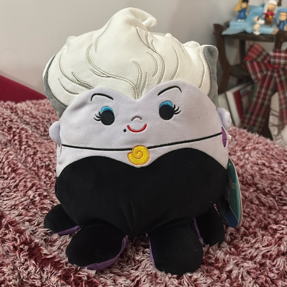 Ursula Squishmallow Disney brand new with tag 8 inch